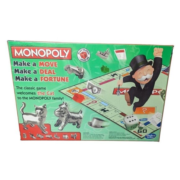 Monopoly Game Fast-Dealing Property Trading Game 8+ NEW - Picture 2 of 6